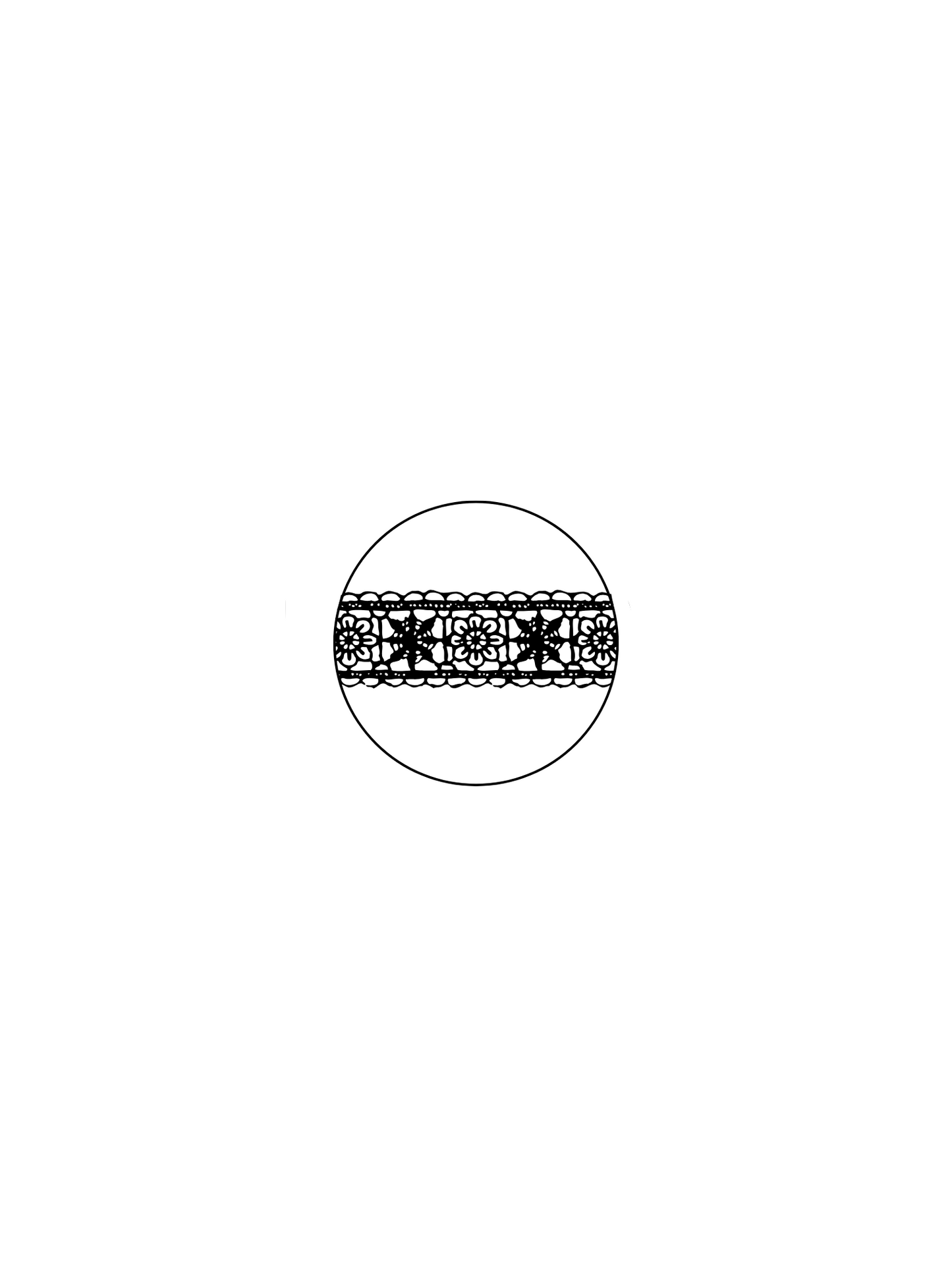 Floral Frame Lace